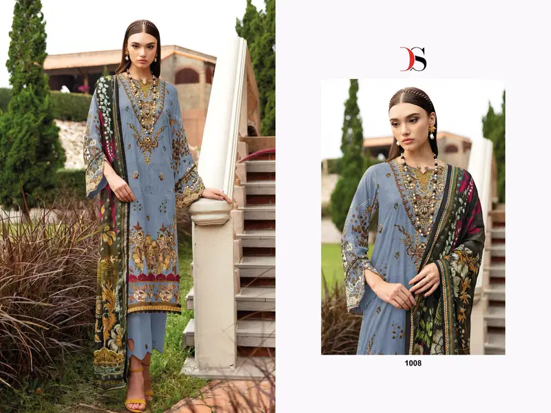 Deepsy Cheveron 14 Cotton Dupatta Pakistani Salwar Suits